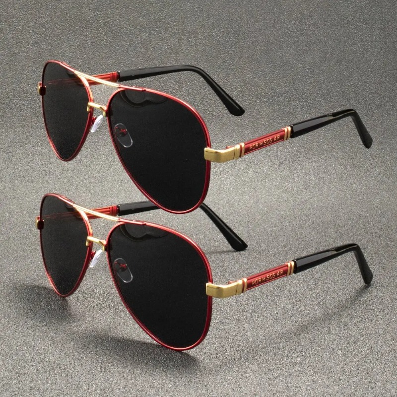 1/2PCS Retro Polarized Sunglas - đánh giá và giá Metal Photo Panel