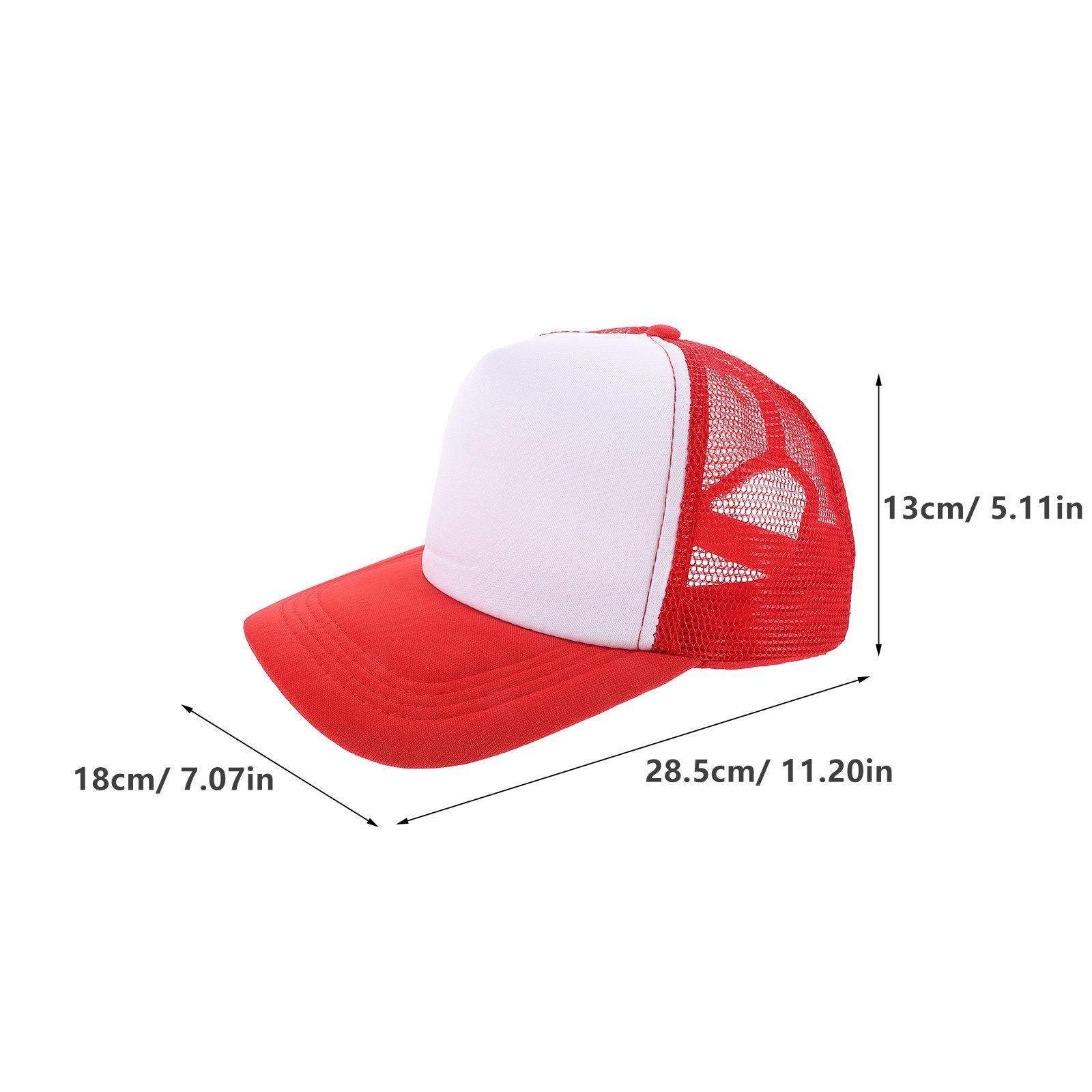 10Pcs Blank Baseball Caps Mesh - đánh giá và giá Hat Sublimation Blank