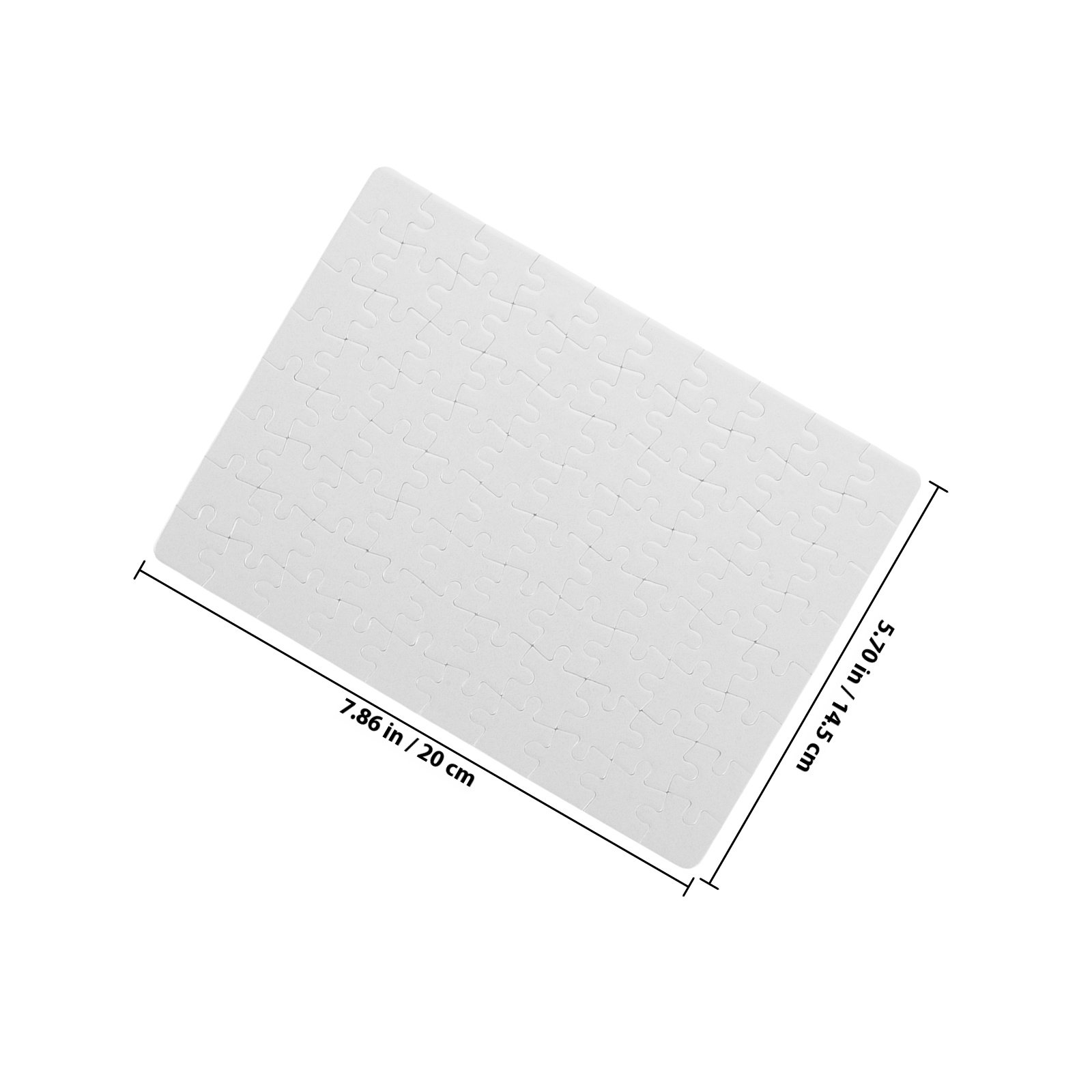4Sheets Blank Puzzle Pieces Wh - đánh giá và giá Puzzle Blank White